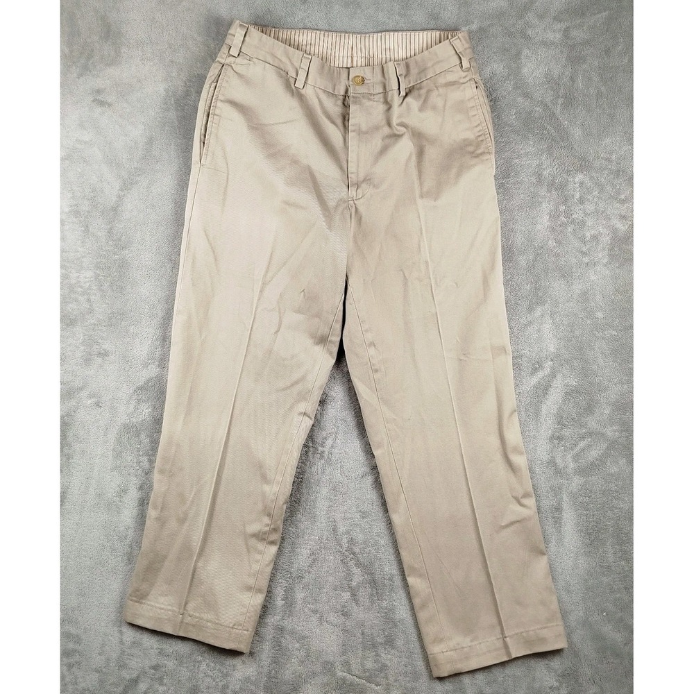 Bills Khakis Pants Mens 33x29 Beige M2P Twill Chino Made In USA Casual